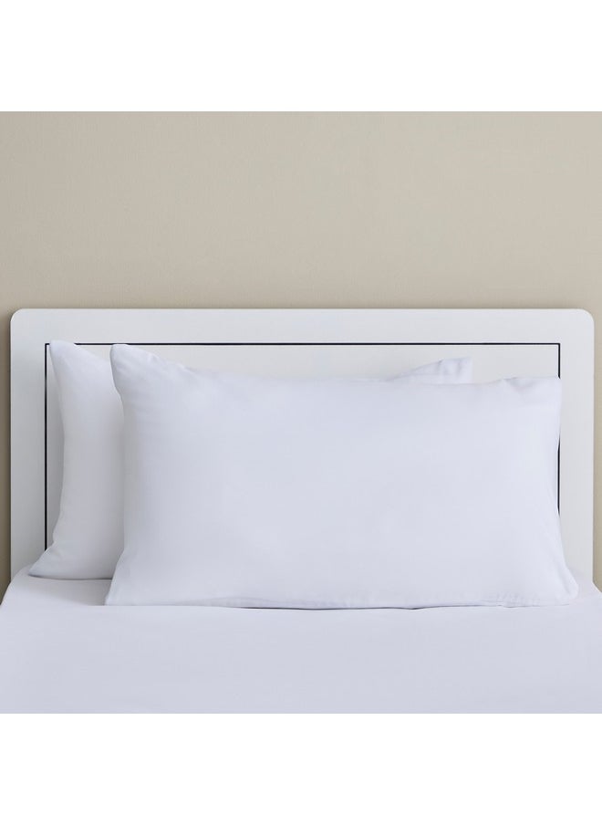 Axis 2-Piece Solid Pillow Case Set 45 x 70 cm