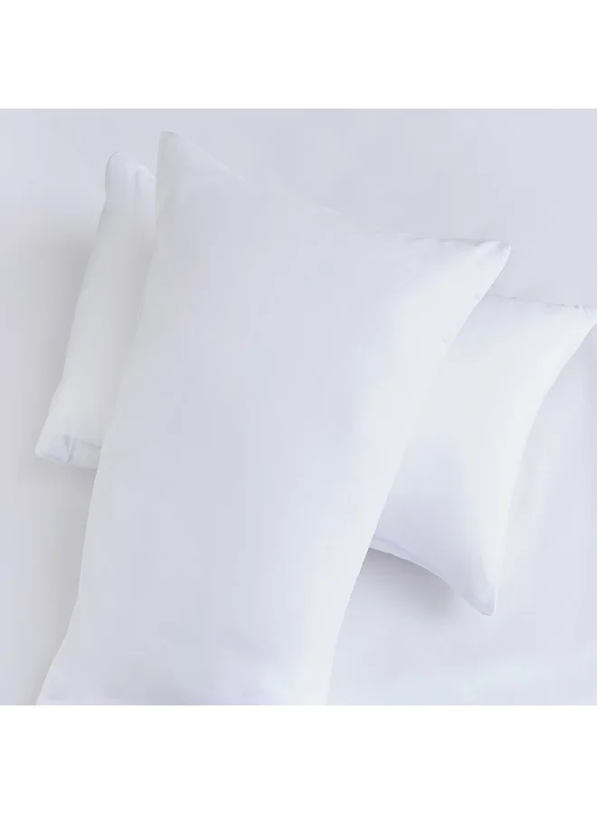 Home Box Axis 2-Piece Solid Pillow Case Set 45 x 70 cm