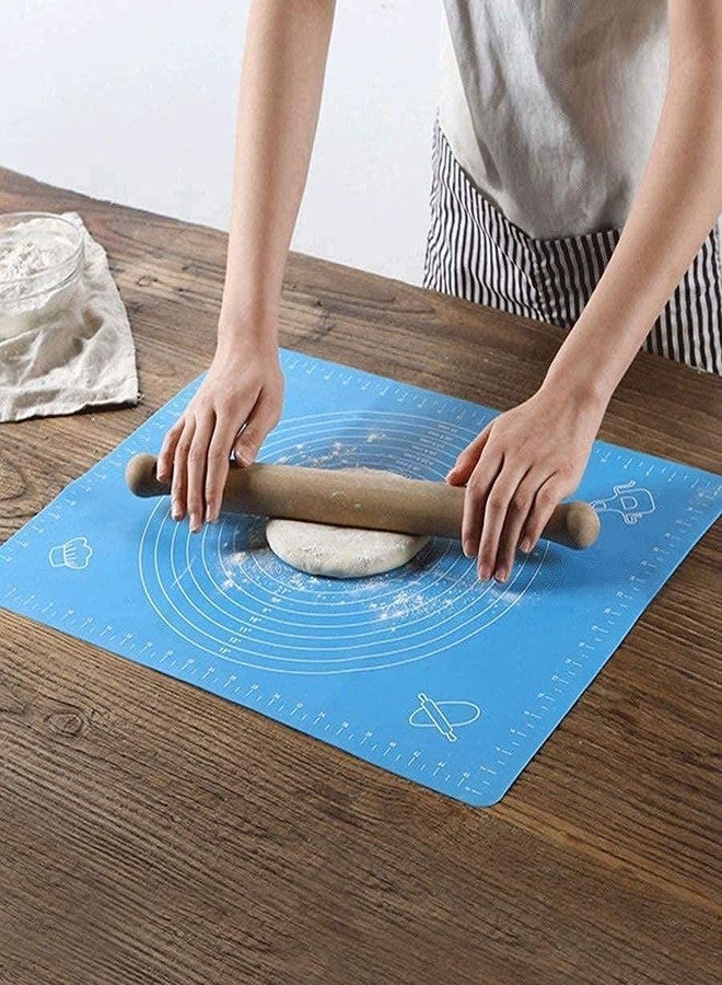 SPRADE Silicone Baking Mat Cooking Plate Table Cake Fondant Dough Rolling Kneading Mat Baking Mat with Scale Grill Pad Tools - Image 4