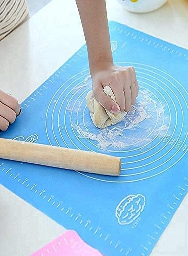 SPRADE Silicone Baking Mat Cooking Plate Table Cake Fondant Dough Rolling Kneading Mat Baking Mat with Scale Grill Pad Tools - Image 3