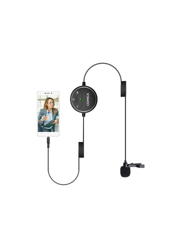 COMICA Comica Audio SIG.LAV V03 Omnidirectional Lavalier Microphone with Monitoring  - Image 4