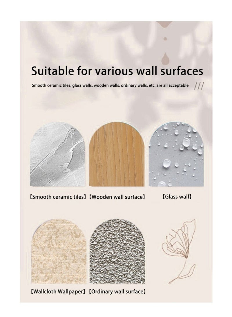 HOMESTAR Blackout Curtain, Self-adhesive and Portable, Easy to install, Sun Protection, Heat Insulation, Privacy Protection, Short Length, Suitable for Various Room Types - Image 4