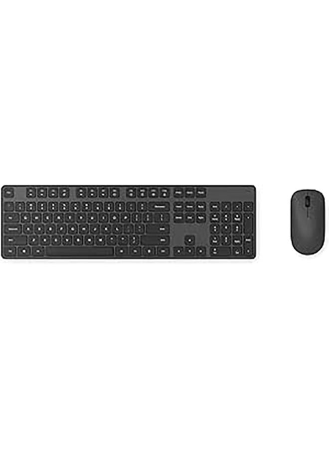 Wireless Keyboard And Mouse Cambo Black