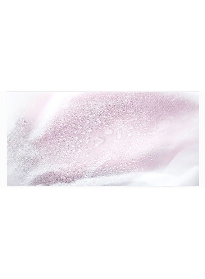 Fodattm 2PCS Women Lady Waterproof Elastic Double Layers Shower Caps Bath Spa Hat Hoods Bathroom Products (Gray) - Image 5