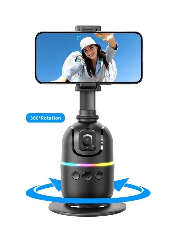 Generic P03 Auto Face Tracking Selfie Stick Tripod With 360° Rotation for Quick Release Vlog Live Streaming and Video Recording  - Image 1
