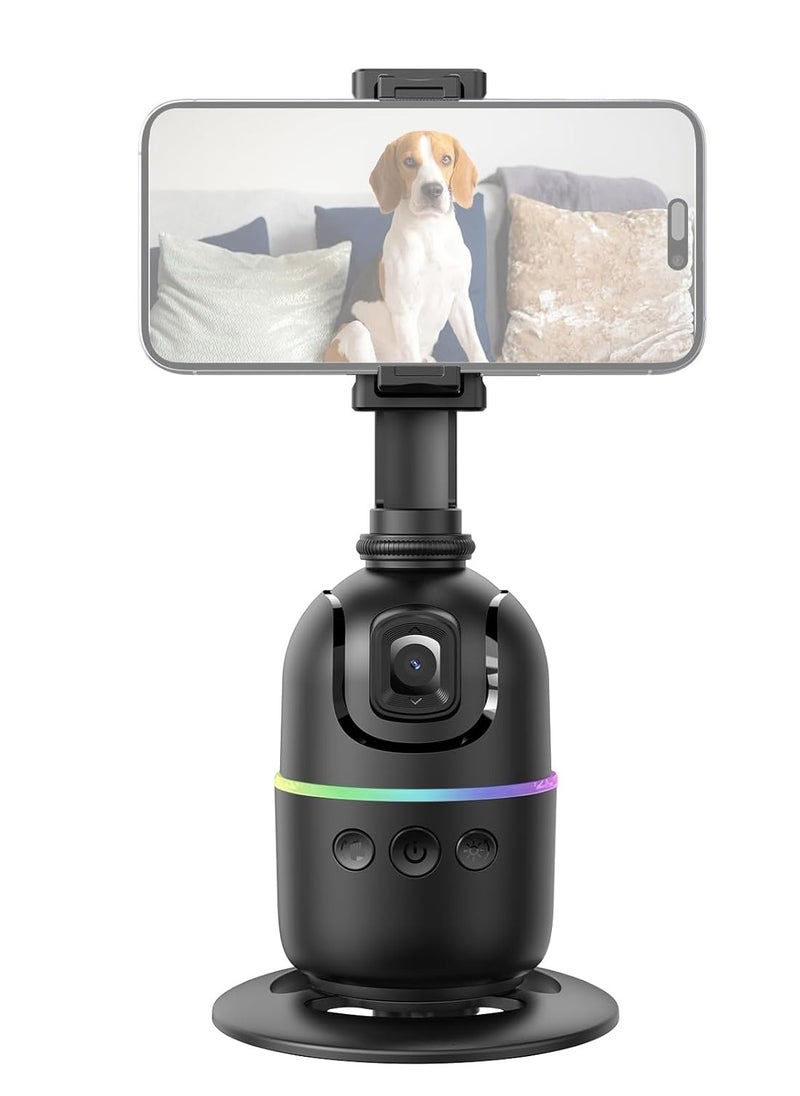 Generic P03 Auto Face Tracking Selfie Stick Tripod With 360° Rotation for Quick Release Vlog Live Streaming and Video Recording  - Image 2