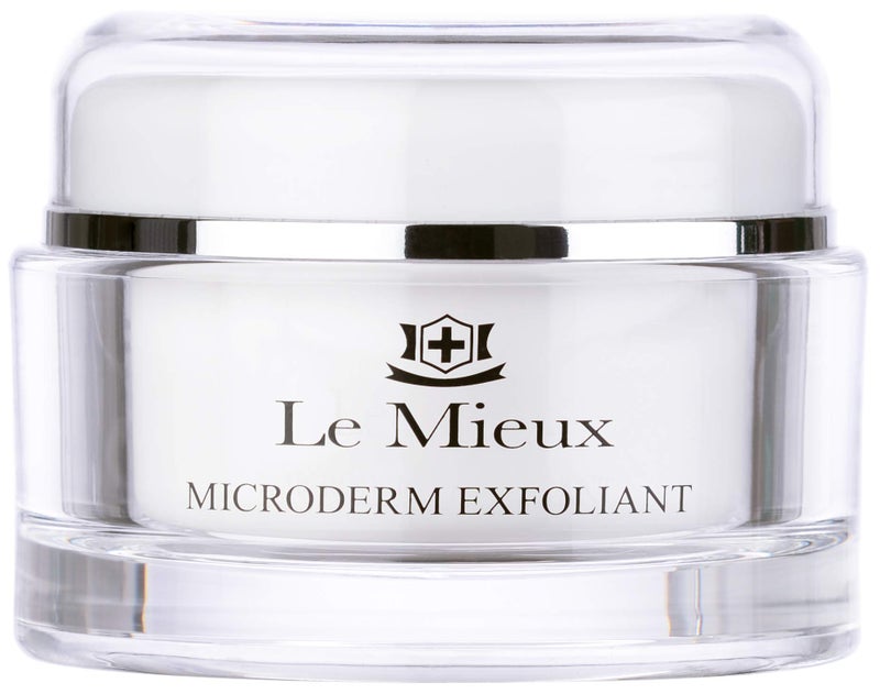 Le Mieux Microderm Exfoliant - Radiance Boosting Microdermabrasion Scrub for Face & Neck, Exfoliating Facial Polish for Congested Pore & Uneven Skin Tone, No Parabens or Sulfates (1.75 oz / 52 ml) - Image 1
