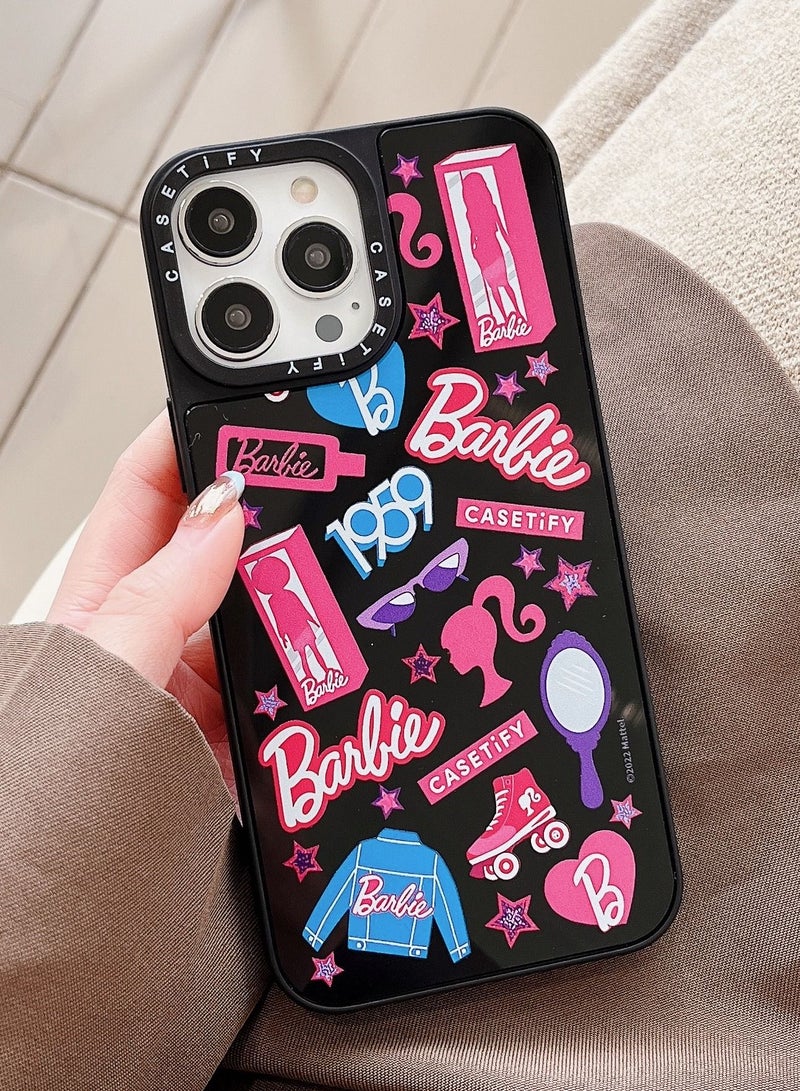 Casetify Case for iPhone 13 Pro Max 6.7 inch Barbie Cover Black - Image 3