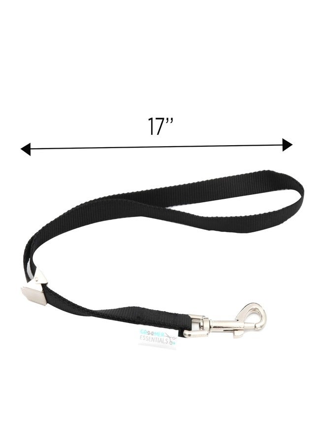 GROOMER ESSENTIALS Small 17" Grooming Loops - Black - Image 2