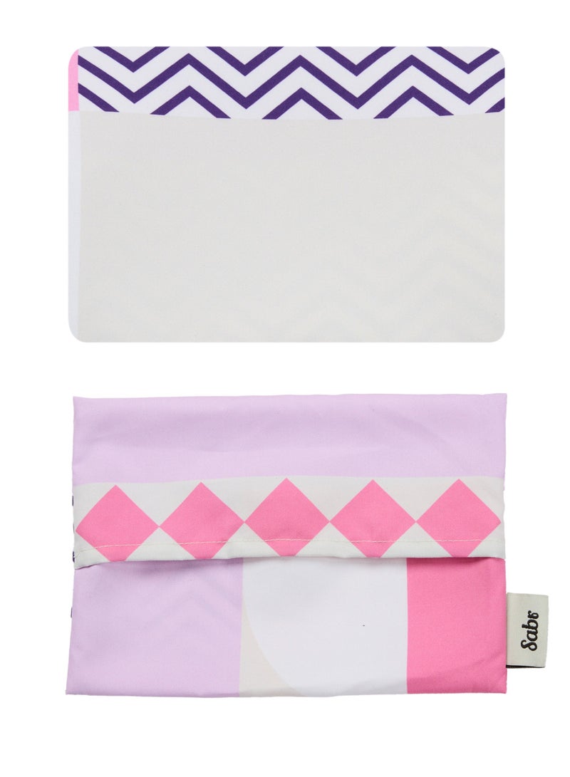 Sabr 'Al Ula' Pocket Prayer Mat (pink) - Image 3