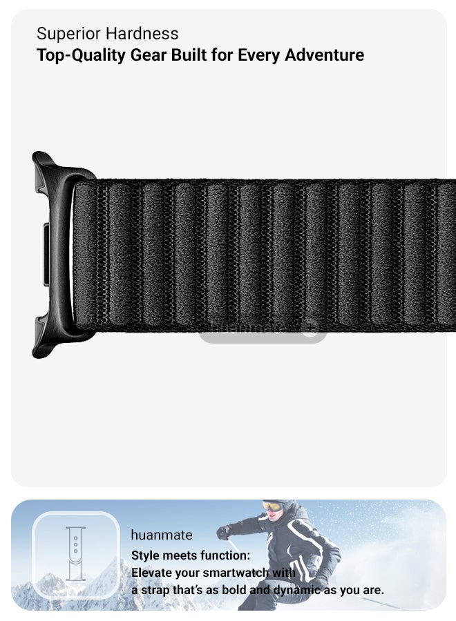 huanmate Samsung Galaxy Watch 8 44mm Premium Replacement Strap - High Quality, Lightweight, Stylish & Durable - Easy Installation - Replacement Strap for Samsung Galaxy Watch 8 44mm  - Image 4