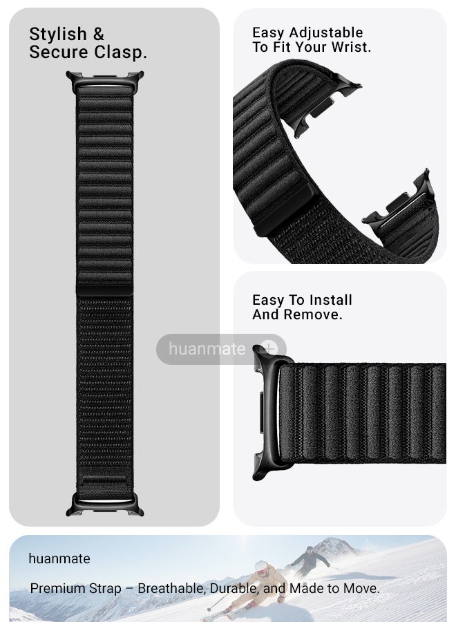 huanmate Samsung Galaxy Watch 8 44mm Premium Replacement Strap - High Quality, Lightweight, Stylish & Durable - Easy Installation - Replacement Strap for Samsung Galaxy Watch 8 44mm  - Image 5