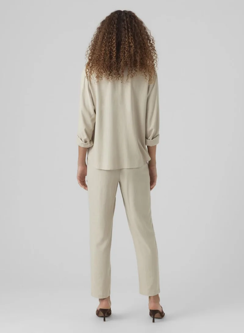 VERO MODA Mid Waist Trousers