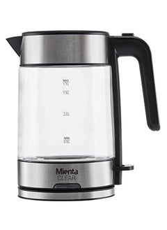 Mienta Mienta EK201520A Glass Electric Kettle 1.7 Liters 2200 Watt Multicolor  - Image 1