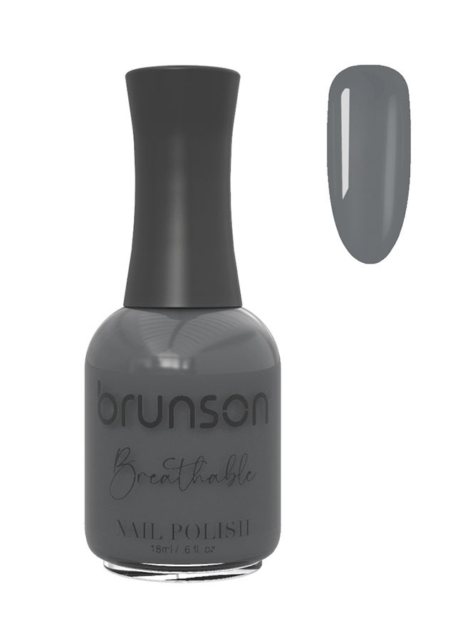 brunson Breathable Nail Polish Halal nail polish Wudu friendly Quick-Dry Vegan long lasting but easy peel off   18ml BH245