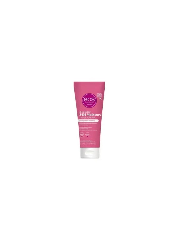 EOS Shea Better Shaving Cream with Pomegranate and Raspberry Scent