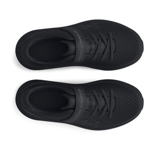 Under Armour Boys' Pre School Surge 4 Alternate Closure, (002) Black/Black/Black, 11, US - Image 3