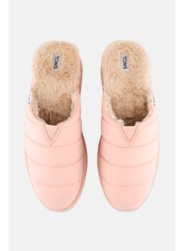 TOMS Women Alpargata Mallow Quilted Slip On Mules, Pink  - Image 3