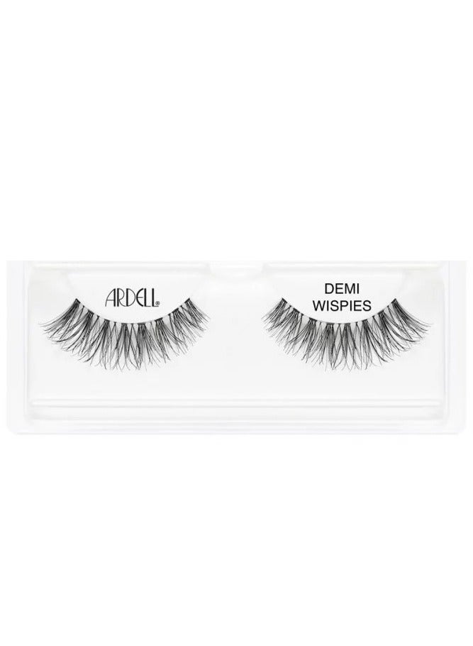 ARDELL Eyelashes Human HAIR Black # DEMIE WISPIES - Image 1