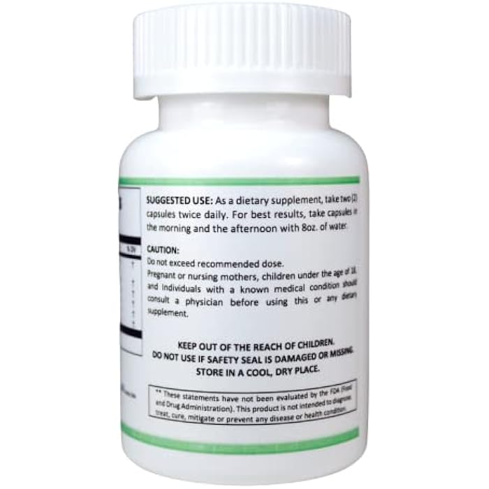 Herbs SRA Lung Cleanse & Detox Formula. Supports Lungs & Respiratory Health, Helps Clear Mucus Congestion Naturally. 120 Vegetarian Capsules - Image 3