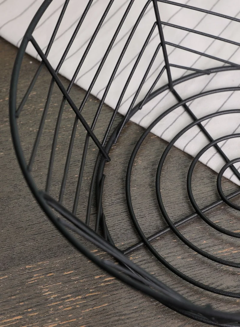 Premier Vertex Black Fruit Basket