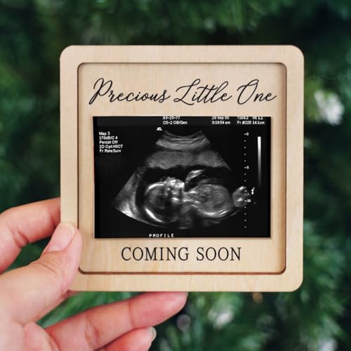 Hangwoous Pregnancy Announcement For Grandma, Grandparents - Ultrasound Picture Frame Surprise Box - Baby Announcement Sign - Baby Coming Soon Announcement - Pregnancy Reveal to Husband, Friends, Auntie, Uncle - Image 4