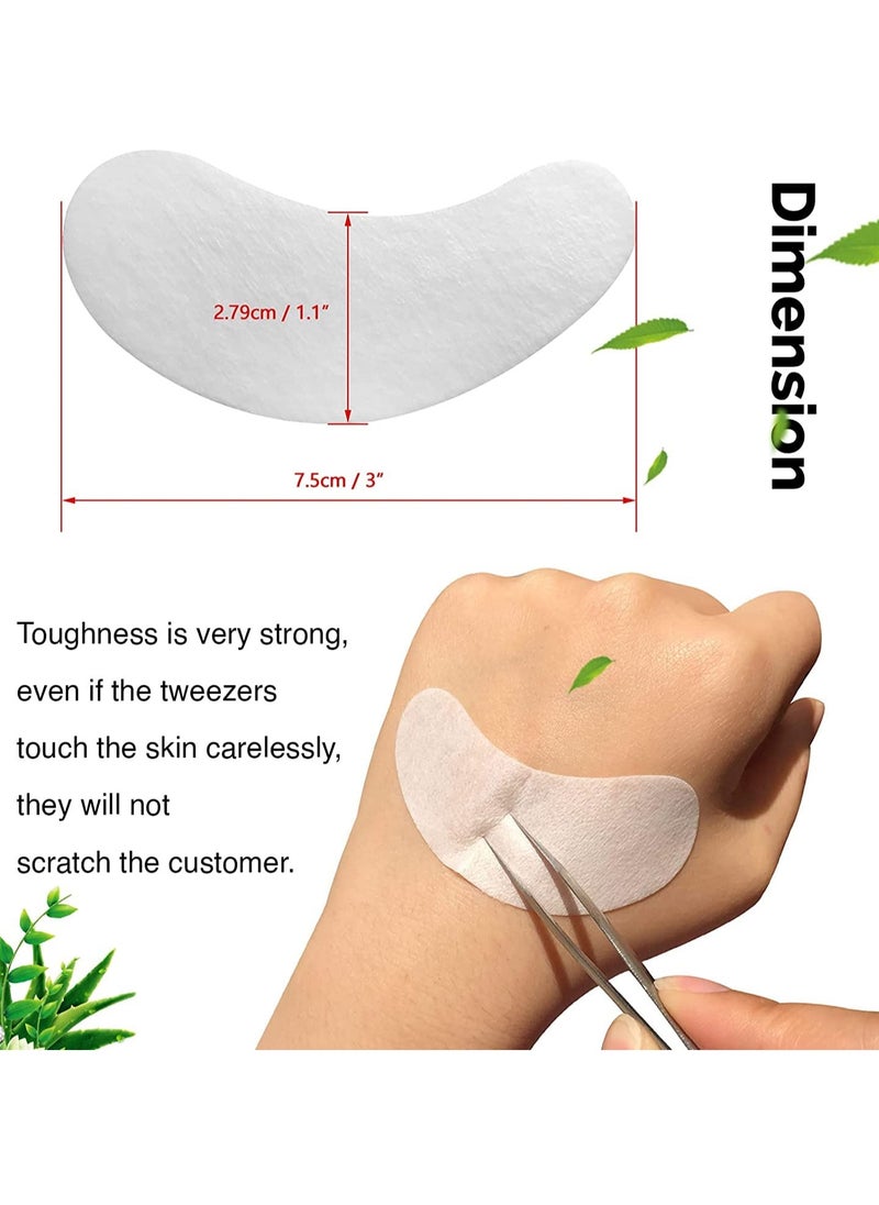 GreenLife 100 Pairs GreenLife Natural Hydrogel Eye Gel Pads - Collagen and Aloe Vera Patches for Under Eyes - Eyelash Extension Kit  - Image 4