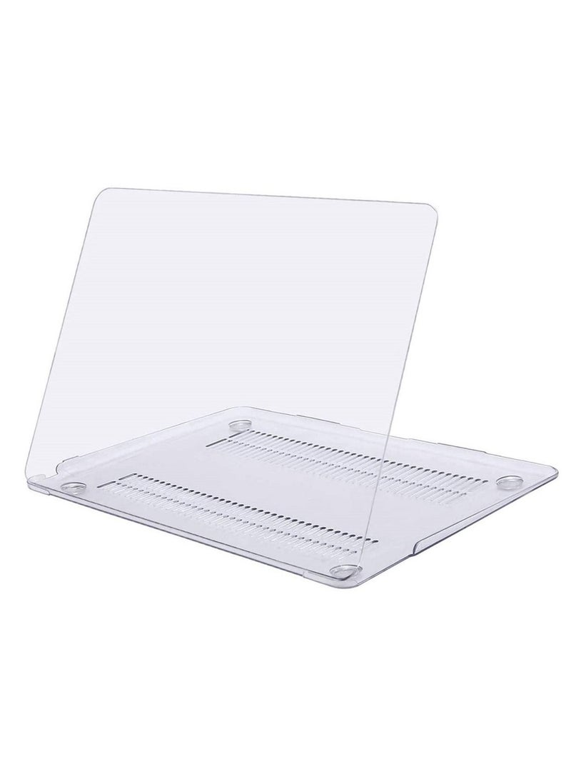 Compatible with MacBook New Air 13-Inch 2019 2018 Release A1932 Retina Display Touch ID Hard Shell Case and Keyboard Cover Crystal Clear - Image 5