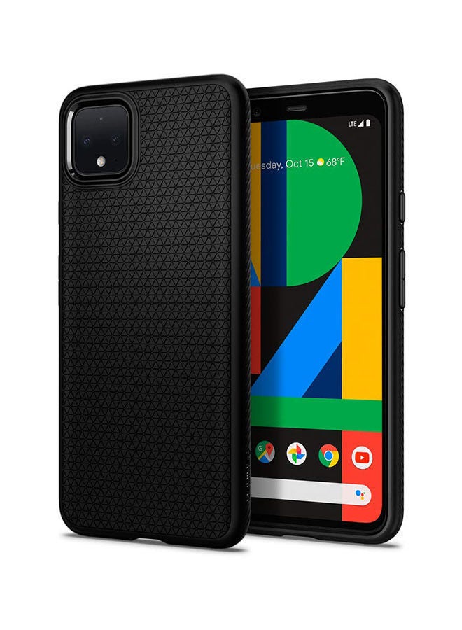 NIBEMINENT Liquid Air Case Cover For Google Pixel 4 XL Matte Black  - Image 1