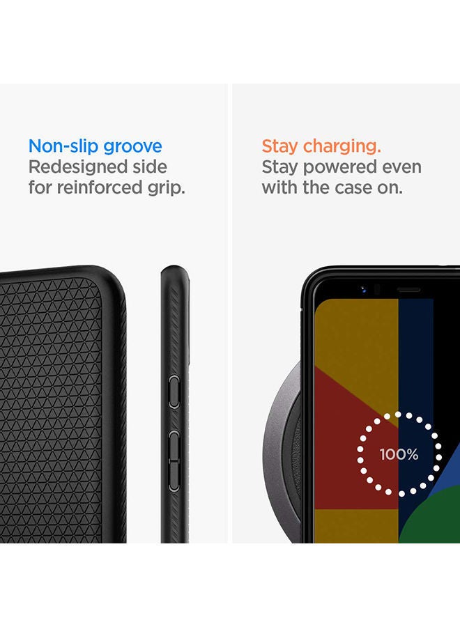 NIBEMINENT Liquid Air Case Cover For Google Pixel 4 XL Matte Black  - Image 3
