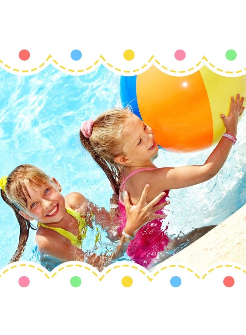 سوار تعريف آمن للأطفال قابل لإعادة الاستخدام، سوار تعريف مقاوم للماء، سوار تعريف آمن للأولاد والبنات للأنشطة الخارجية، سوار تعريف مضاد للضياع، شريط معلومات (16 قطعة) - Image 3