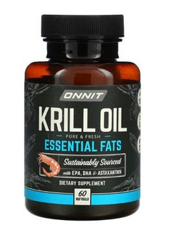 أونيت Krill Oil Essential Fats 60 Softgels  - Image 1