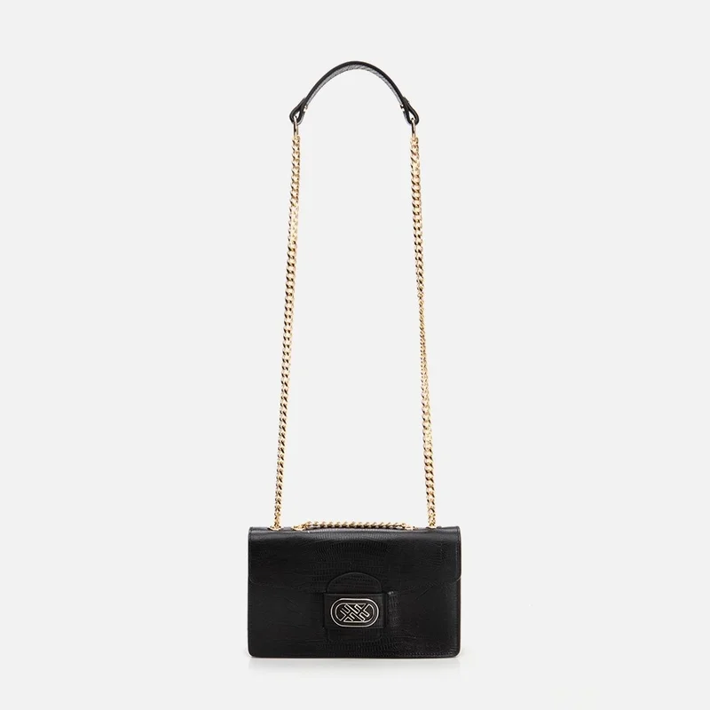 Hotiç 03CAH297080A100 GENUINE Leather Black Women's Bag