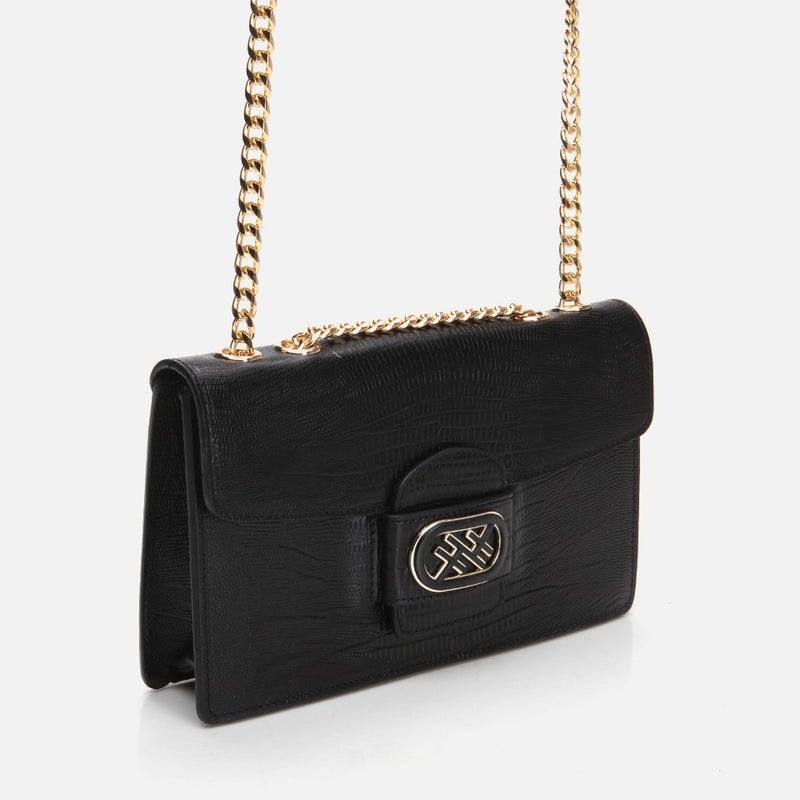 Hotiç 03CAH297080A100 GENUINE Leather Black Women's Bag  - Image 3