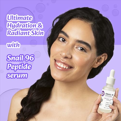 WILD OAK WildOak Korean Snail 96 Peptide Tremella Mushroom Serum Glass Skin Powerful Skin Barrier Skin Hydration Hyper Pigmentation AntiAging Wrinkles 101 fl oz - Image 3