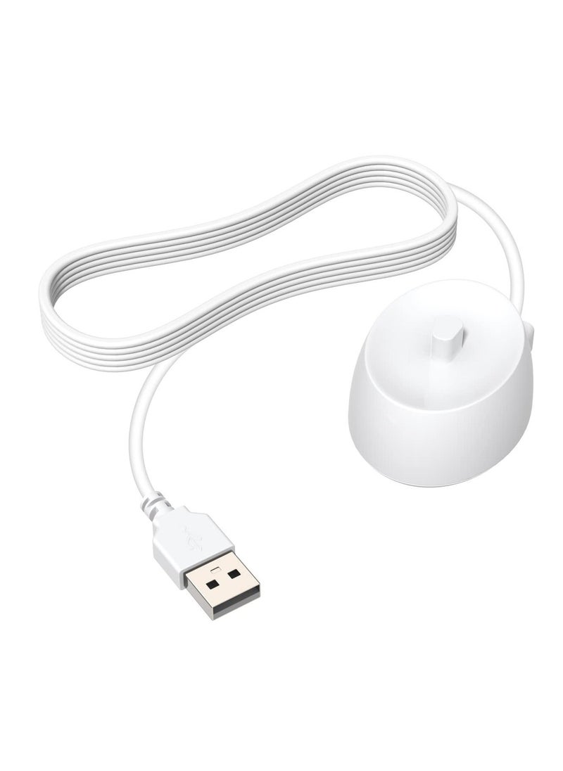 Generic - Electric Toothbrush Charger for Oral B, Inductive Electric Toothbrush Charger Base Compatible with Braun Oral B Type 3757 Charging Base for Travel, Universal USB Port Charger - Image 1
