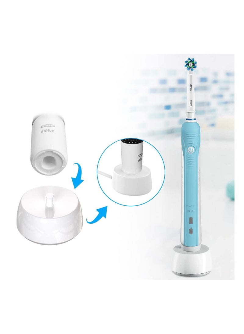 Generic - Electric Toothbrush Charger for Oral B, Inductive Electric Toothbrush Charger Base Compatible with Braun Oral B Type 3757 Charging Base for Travel, Universal USB Port Charger - Image 1
