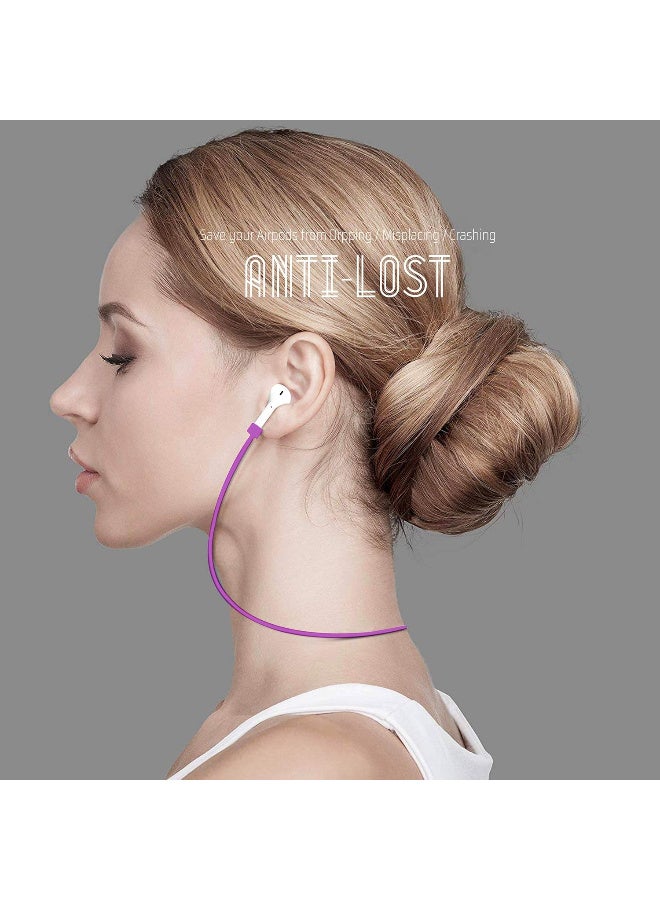 Soft Anti-Lost Silicone Straps for AirPods, Neckband for Wireless Bluetooth Earphones Compatible with Apple AirPods Pro/1st/2nd/3rd Generation  - Image 5
