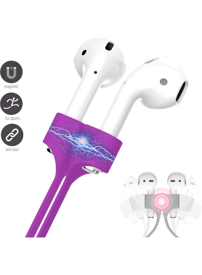 Soft Anti-Lost Silicone Straps for AirPods, Neckband for Wireless Bluetooth Earphones Compatible with Apple AirPods Pro/1st/2nd/3rd Generation  - Image 4