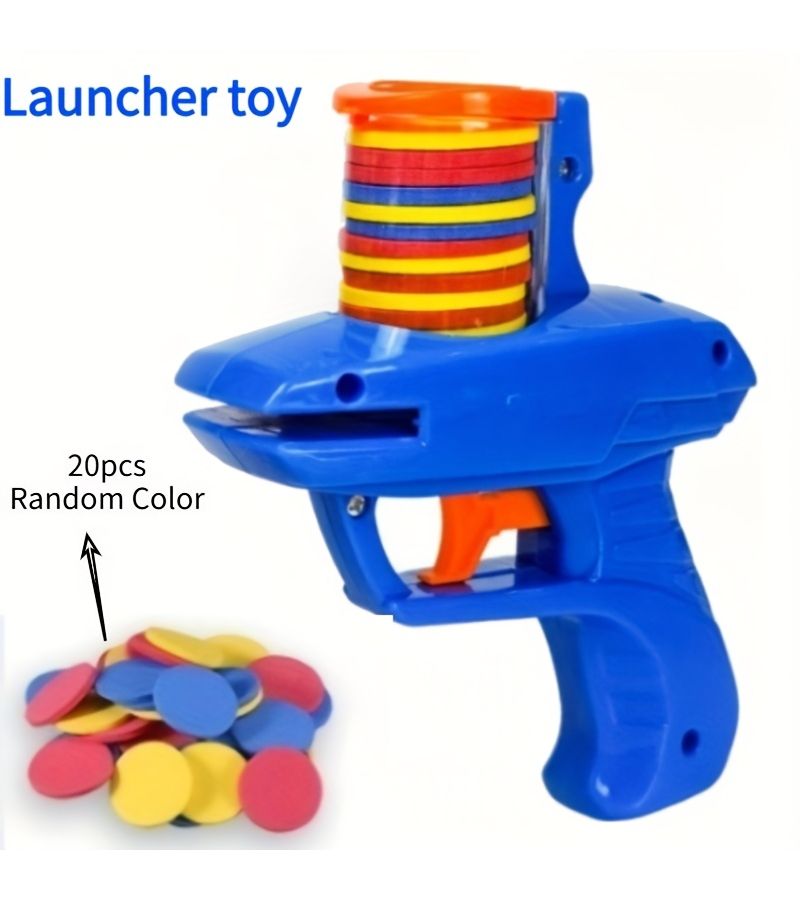 Orange Foam Trick Toy for Continuous Launch Indoor Outdoor Summer Play - Image 3