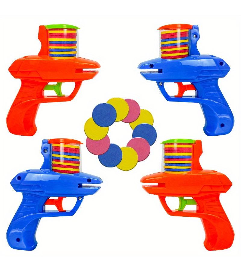 Orange Foam Trick Toy for Continuous Launch Indoor Outdoor Summer Play - Image 4