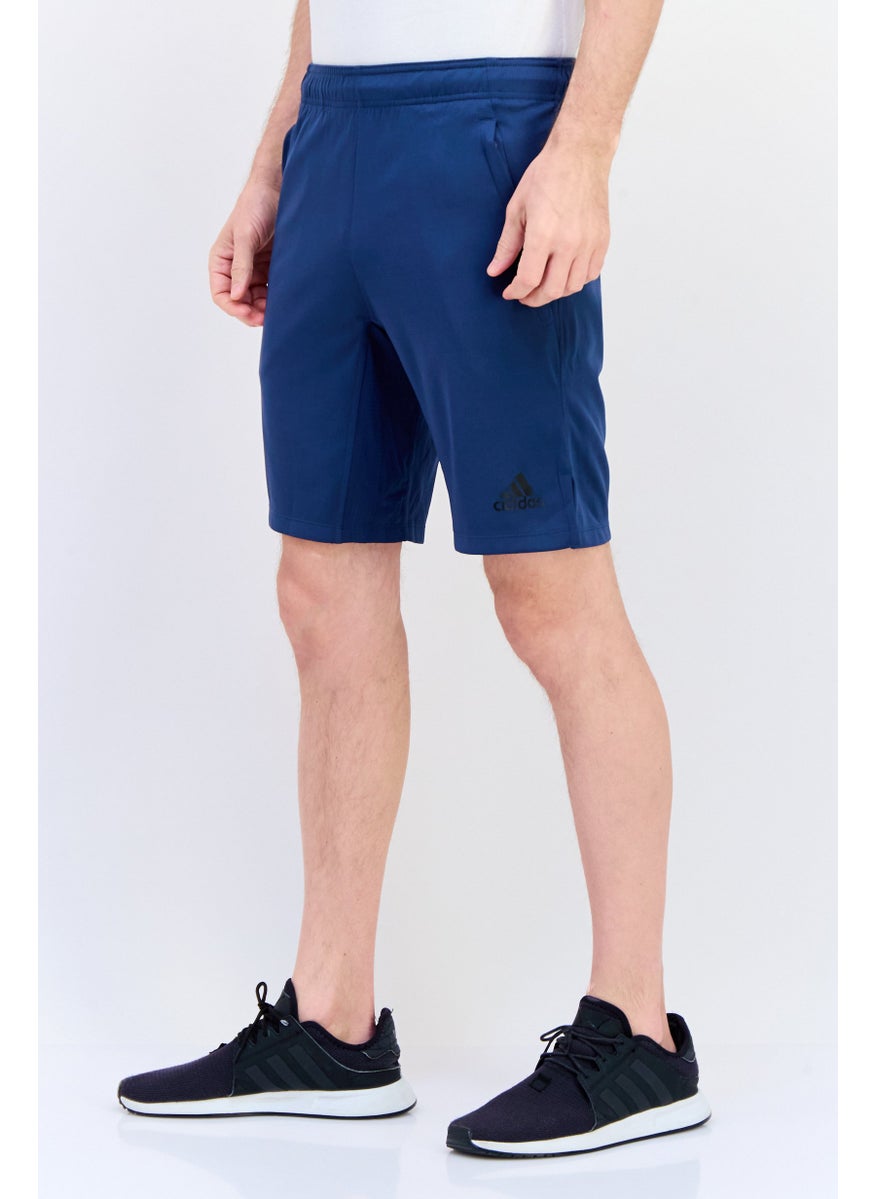 Adidas Men Sportswear Training Short, Navy  - Image 3