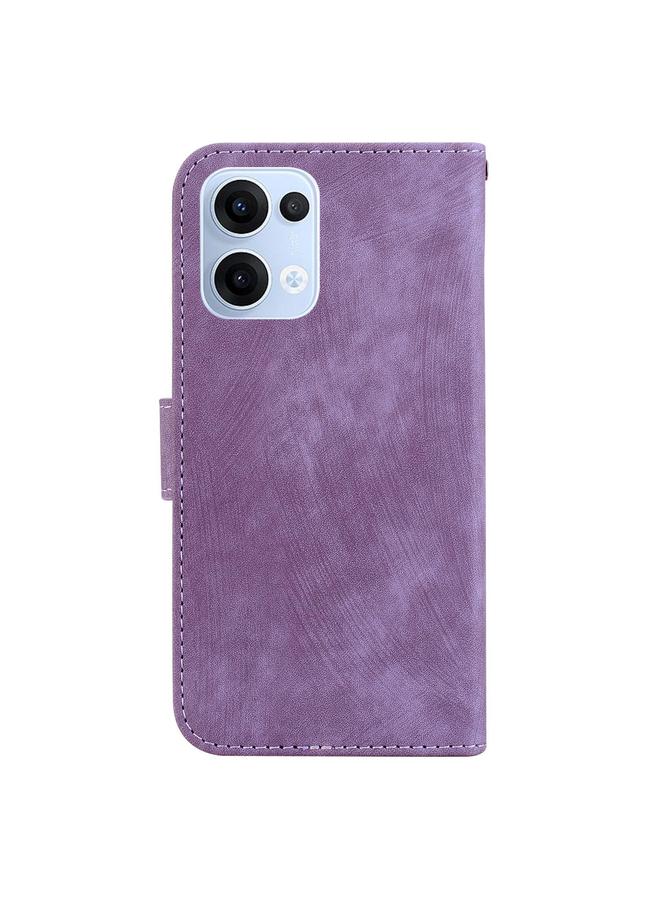 S-TOP Case For OPPO Reno13 Global Little Tiger Embossed Leather Phone Case - Image 4