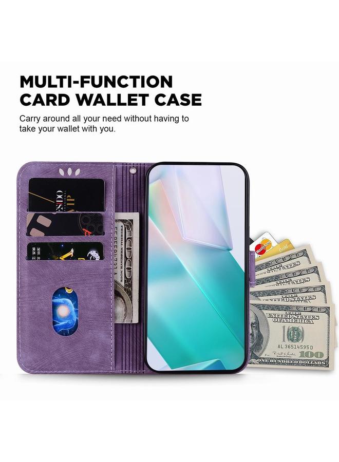 S-TOP Case For OPPO Reno13 Global Little Tiger Embossed Leather Phone Case - Image 5