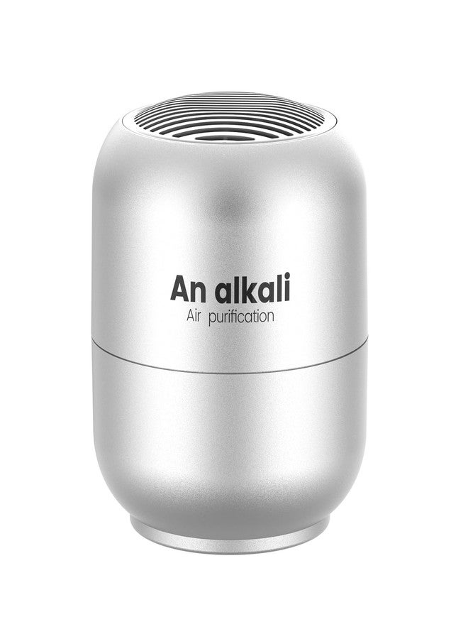 An alkali Fridge Deodorizer – 1 Pack Refrigerator Odor Eliminator, Lasts 10 Years, Chemical-Free Fresh Odor Eliminator Kit, More Effective Than Baking Soda, for Kitchen Appliances, Closet, Car, Pet Areas-Silver - Image 1