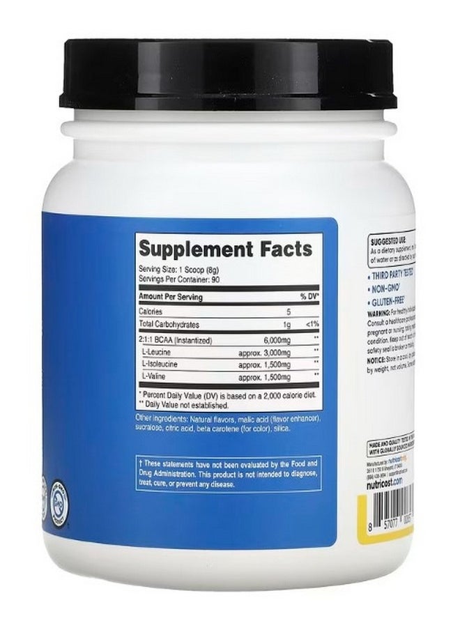 Performance Bcaa Pineapple 1.6 Lb 738 G