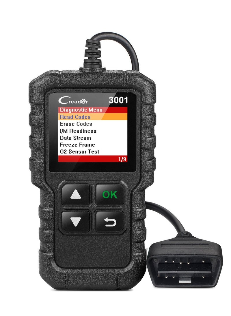 لانش ماسح LAUNCH Creader 3001 OBD2 - أداة تشخيص احترافية لجميع سيارات OBDII منذ عام 1996 - Image 1