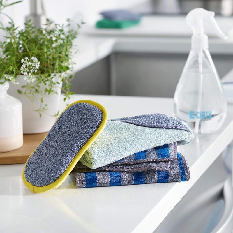 e-cloth Kitchen Microfiber Cleaning Cloths, Single Pack, Green - Image 5