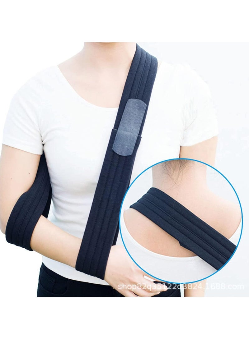 PYC Arm Sling - Medical Support Strap for Broken & Fractured Bones - Adjustable Shoulder, Rotator Cuff Full Soft Immobilizer - For Left, Right Arm, Men Women(Simple/Lightweight/Comfortable) - Image 5