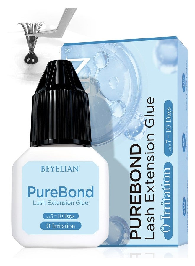 BEYELIAN Sensitive Lash Cluster Glue,Strong Hold Eyelash Extension Glue Long Lasting 7-11Days Waterproof & No Irritation Hypoallergenic Formaldehyde-Free for Open Eyes DIY or Professional (5ML) - Image 1